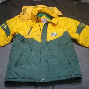 NFL GameDay Turbo sportswear Green bay packers Puffer coat Large